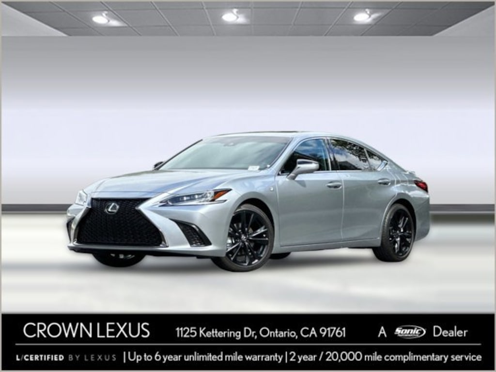Certified 2024 Lexus ES 300h F SPORT Handling Sedan