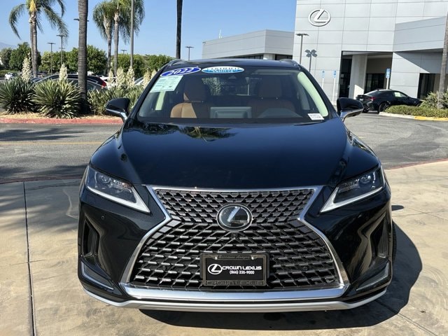 Certified 2022 Lexus RX 350 with VIN 2T2HZMAA4NC228731 for sale in Ontario, CA