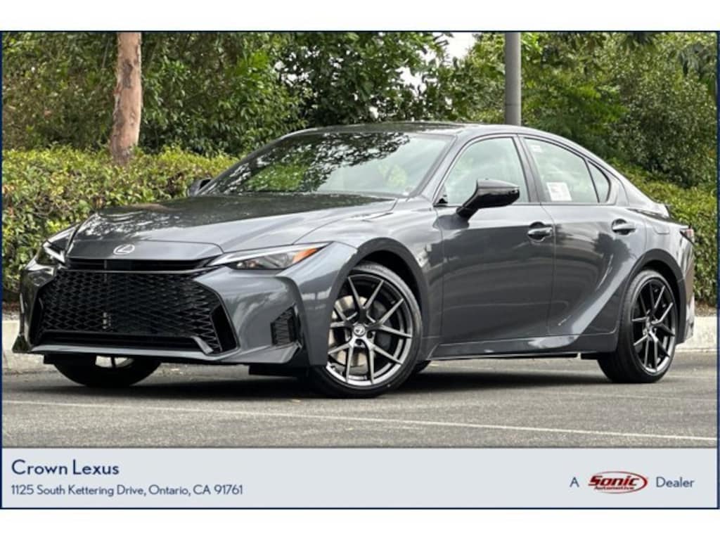 New 2026 Lexus IS 350 F SPORT DESIGN 4-DOOR SEDAN