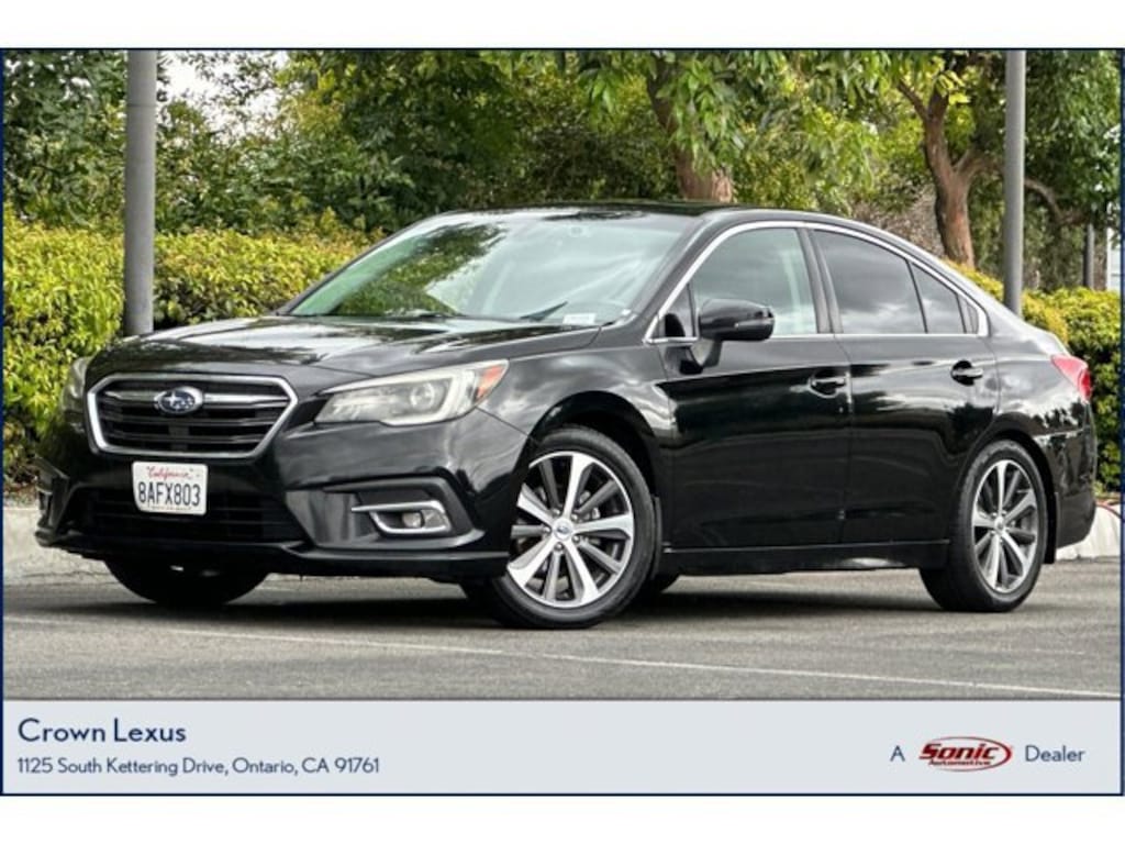 Used 2018 Subaru Legacy 2.5i Limited with EyeSight, High Beam Assist, Navigation, Reverse Auto Braking, LED Headlights, Steering Responsive Headlights, and Starlink Sedan