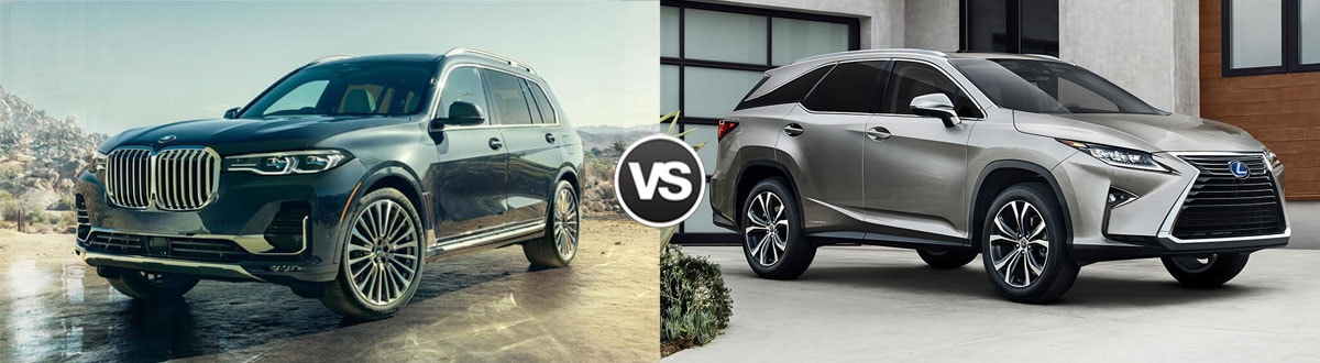 2019 BMW X7 vs 2019 Lexus RX 350L