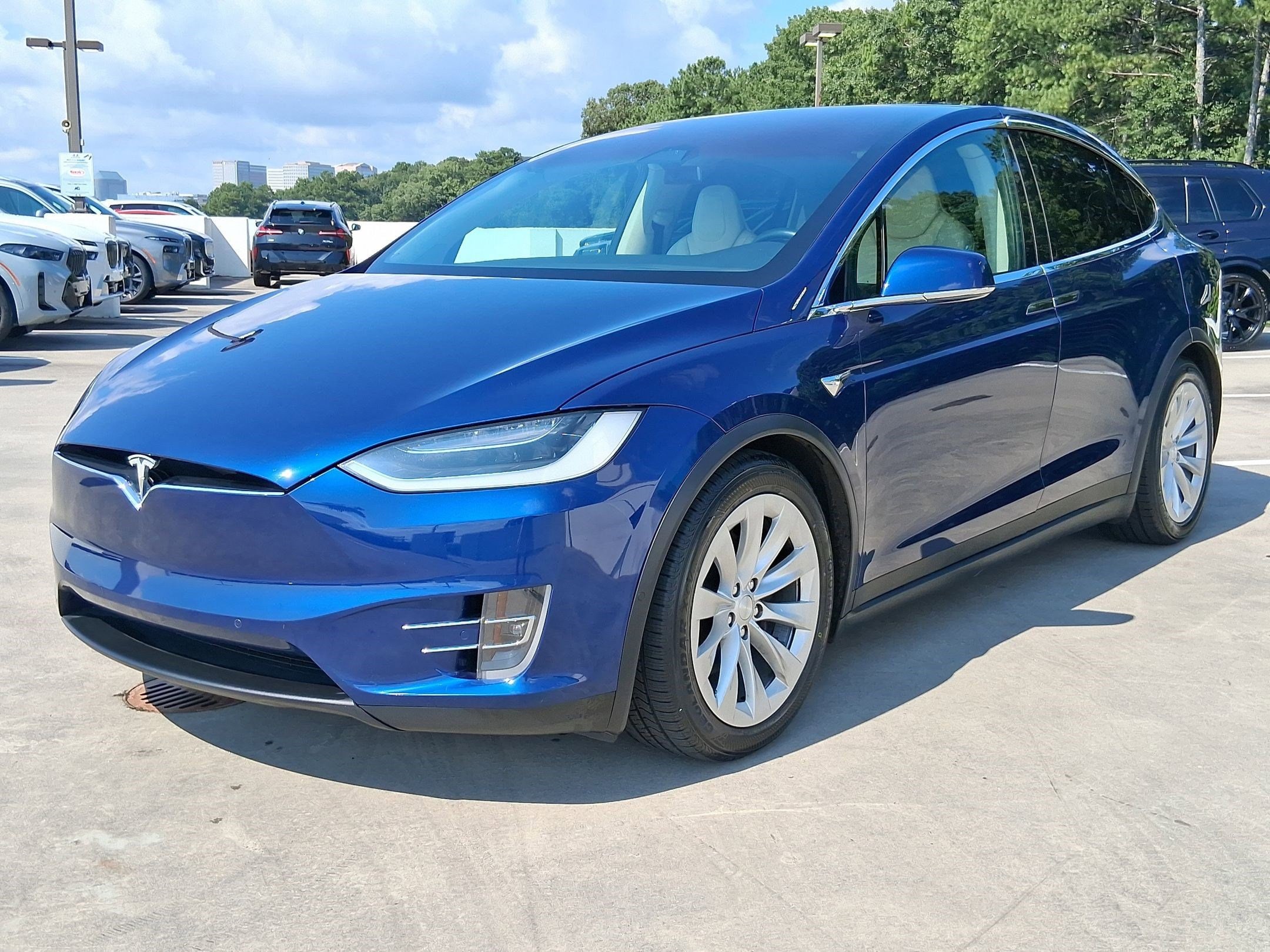 Used 2018 Tesla Model X 100D with VIN 5YJXCDE21JF103616 for sale in Atlanta, GA