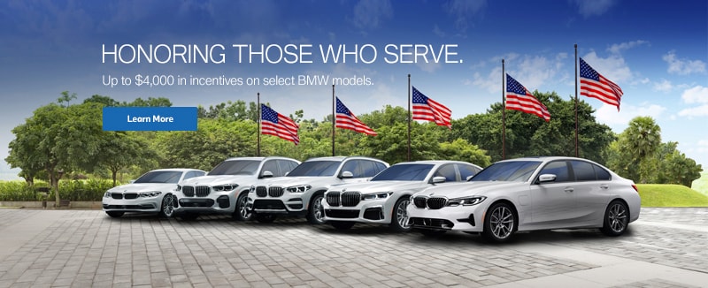 BMW Military Incentives Program in Atlanta