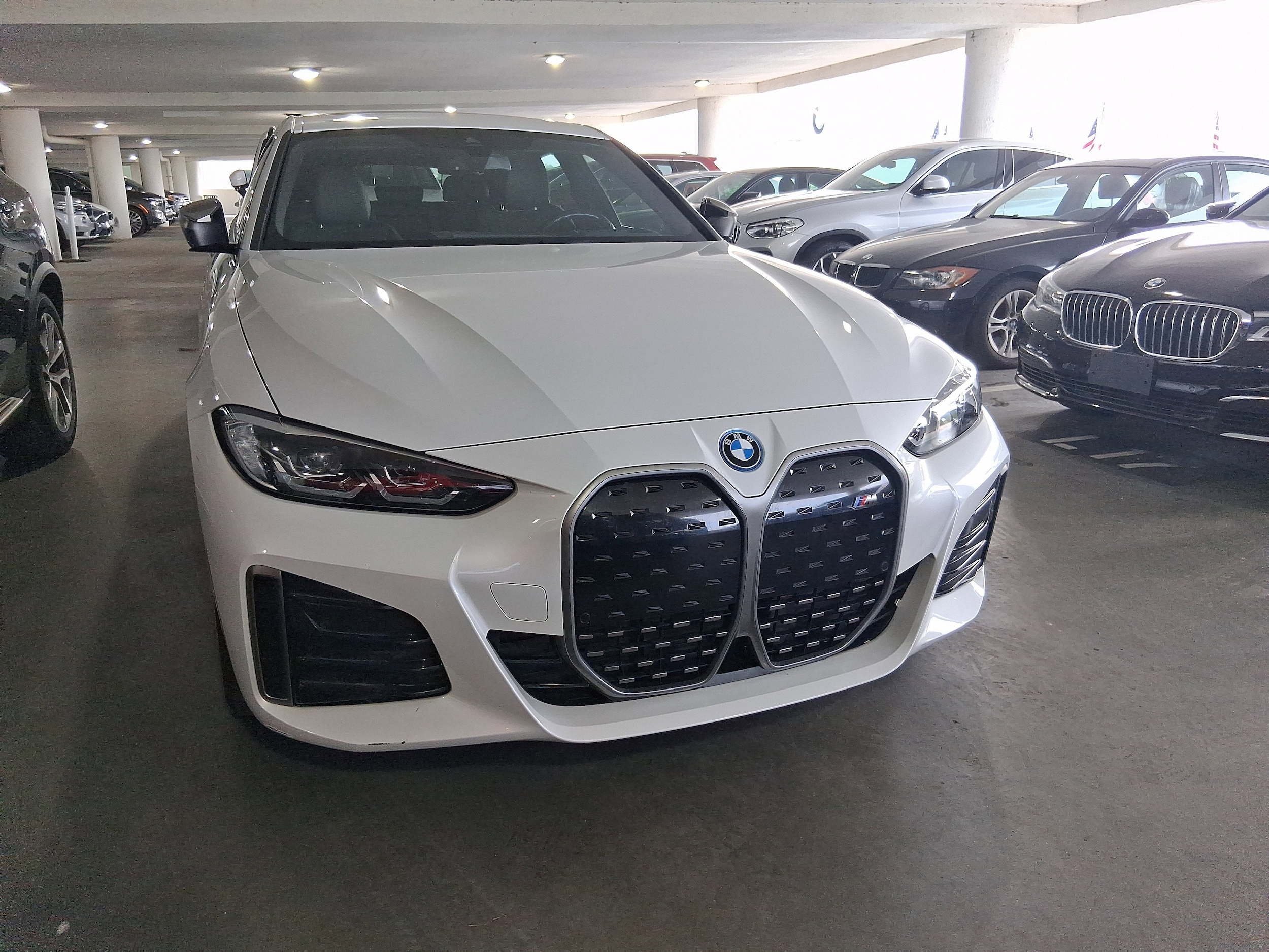 Certified 2022 BMW i4 Base with VIN WBY33AW05NFM50585 for sale in Charlotte, NC