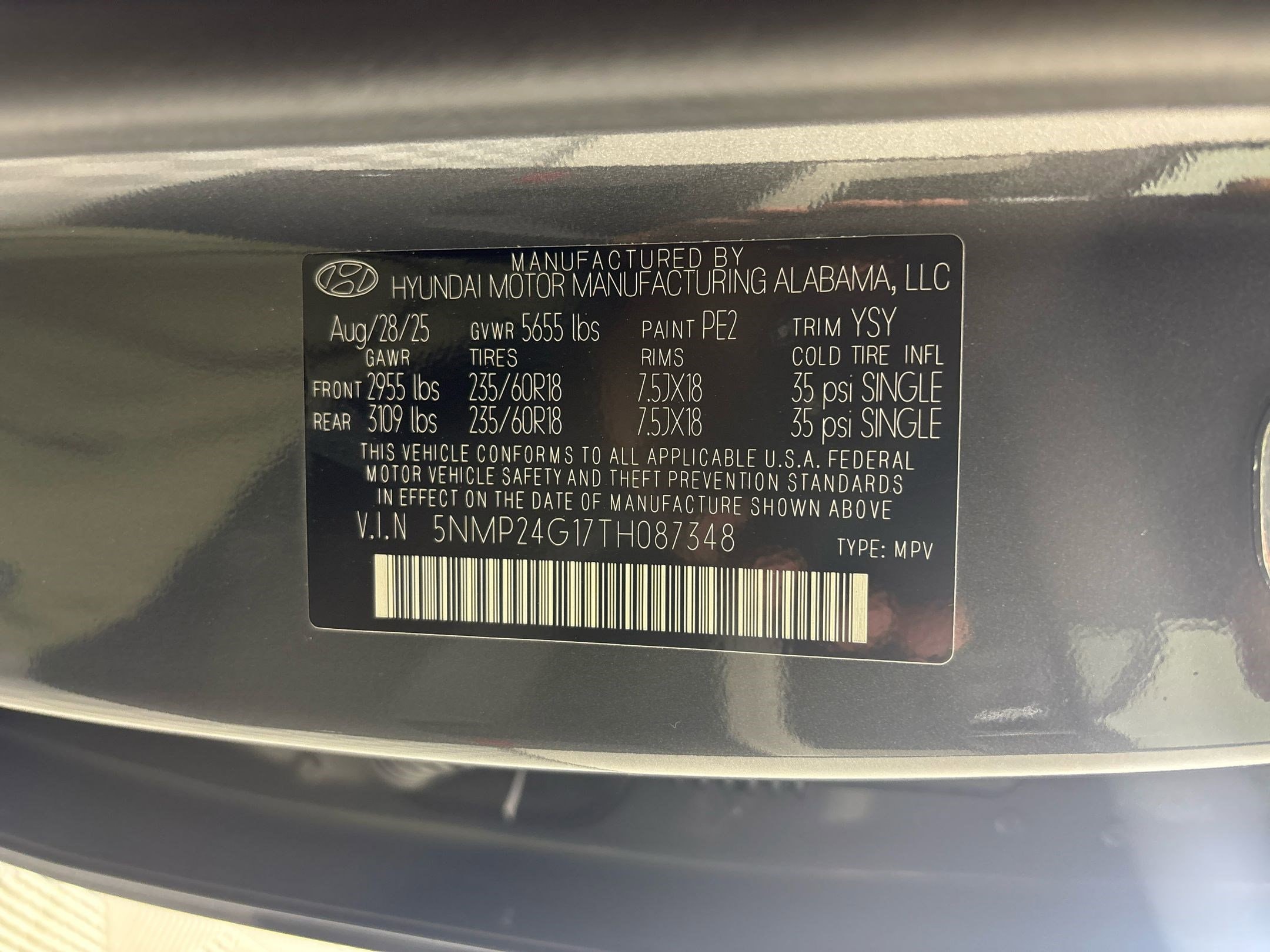2026 Hyundai Santa Fe SEL - Photo 20