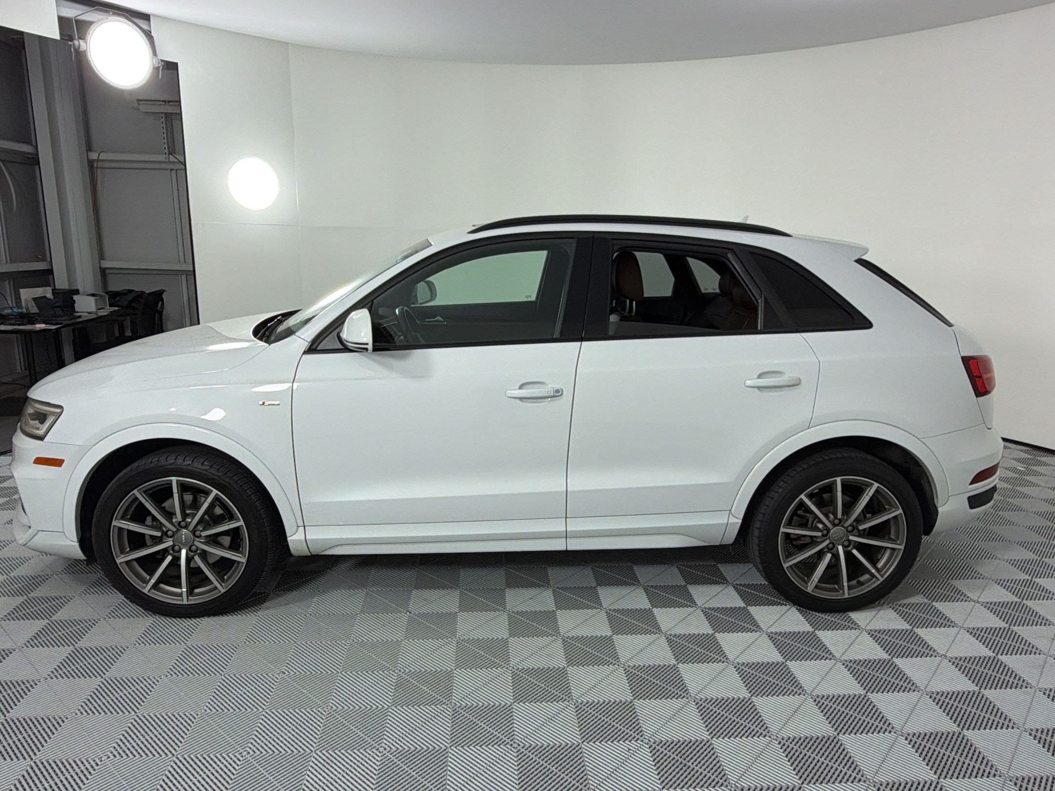 Used 2018 Audi Q3 Premium Plus with VIN WA1JCCFS0JR011741 for sale in Greenville, TX