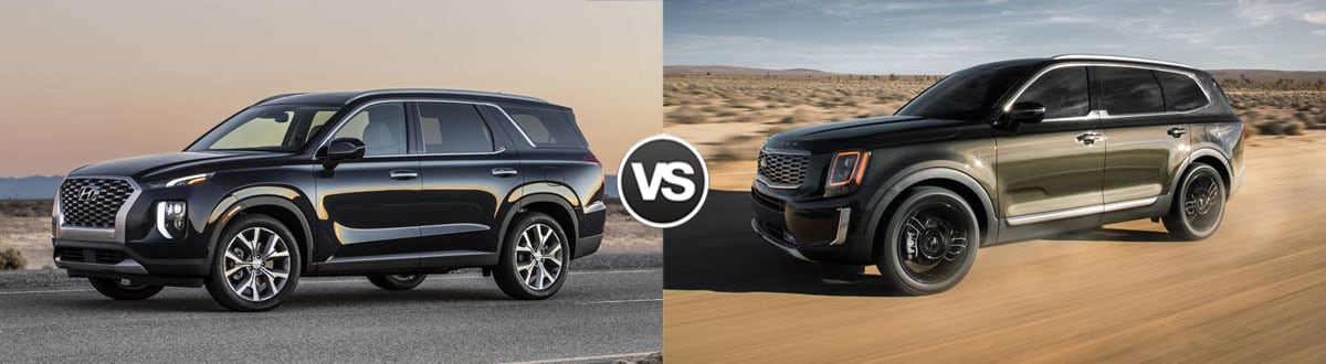 Compare 2020 Hyundai Palisade Vs 2020 Kia Telluride Columbus OH