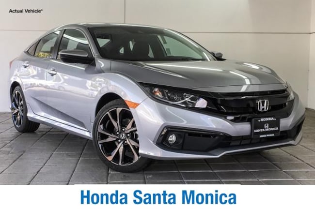 New 2019 Honda Civic Sport Cvt For Sale In Santa Monica Ca