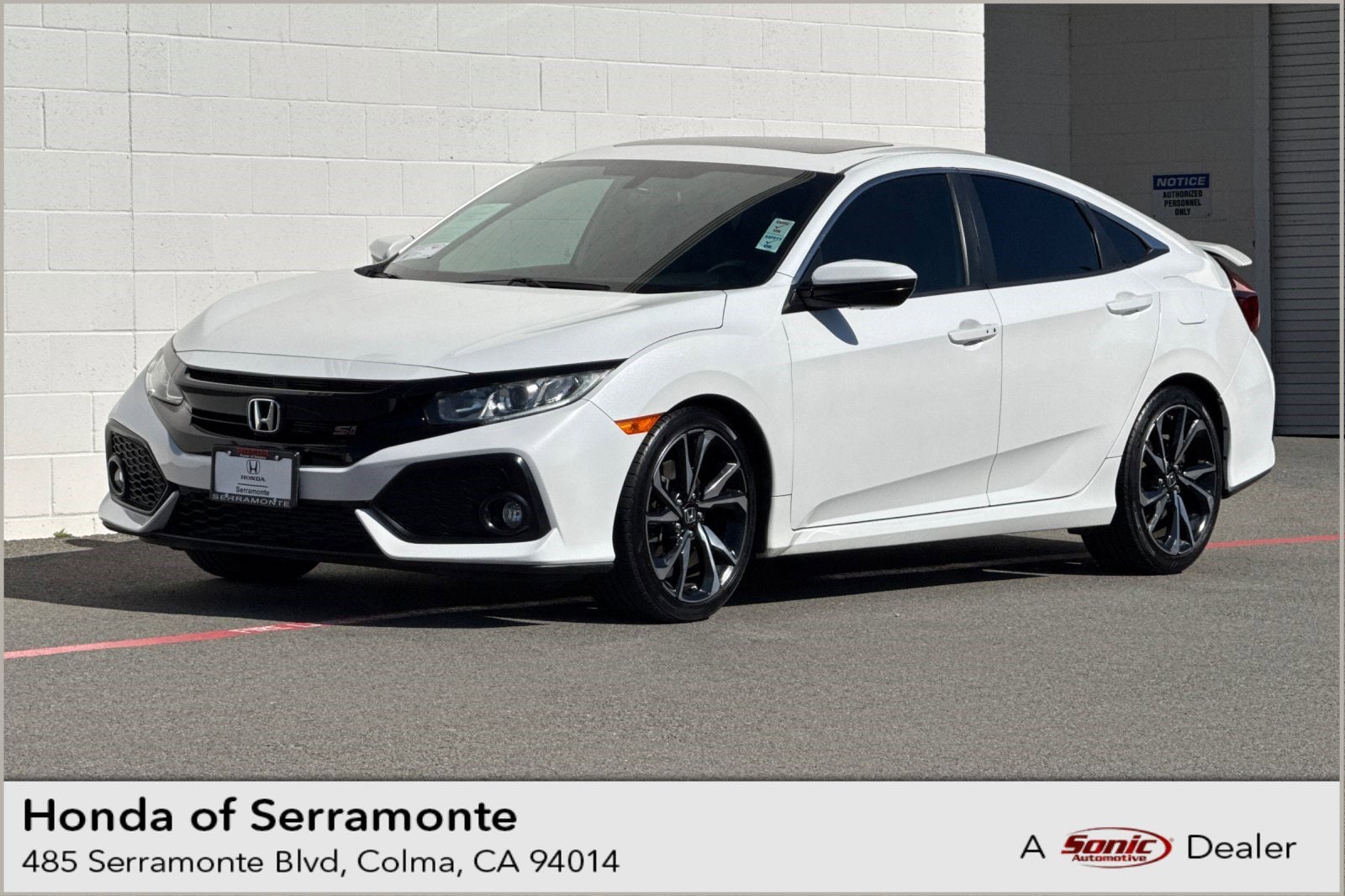 2019 Honda Civic Si