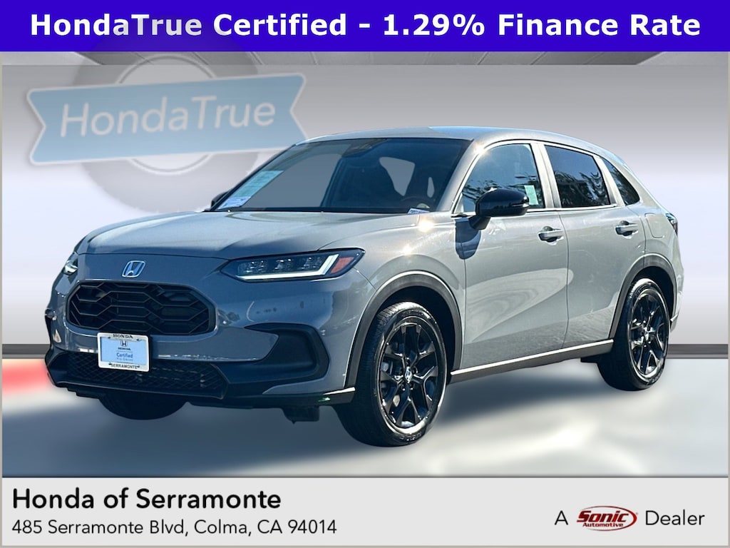 Certified 2025 Honda HR-V Sport SUV