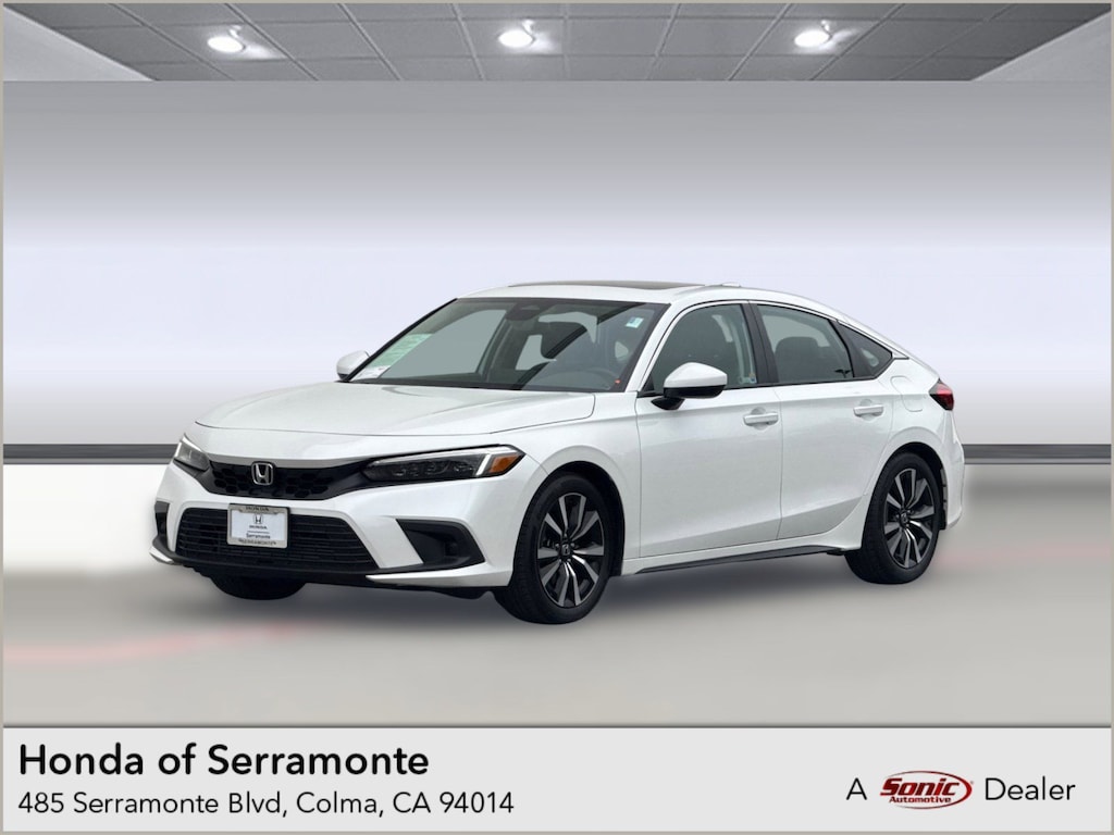 Certified 2024 Honda Civic EX-L Hatchback