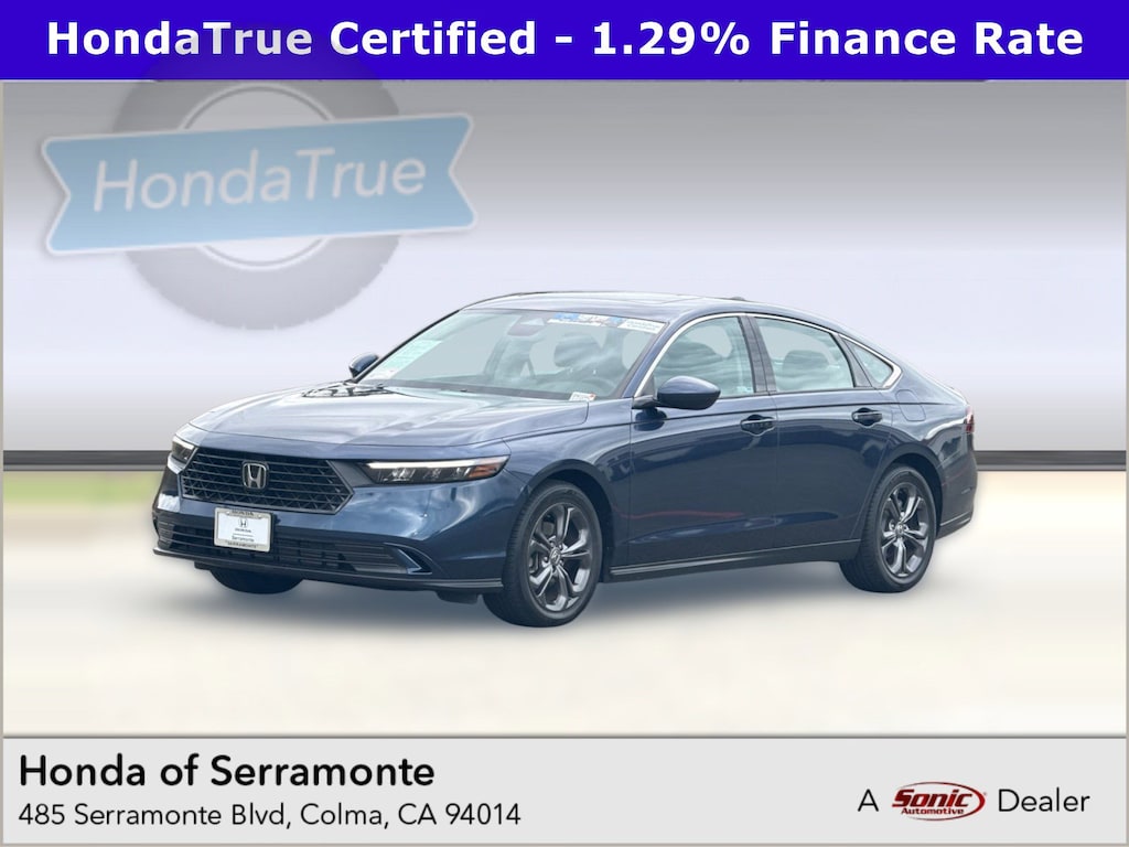 Certified 2023 Honda Accord EX w/BSI Sedan