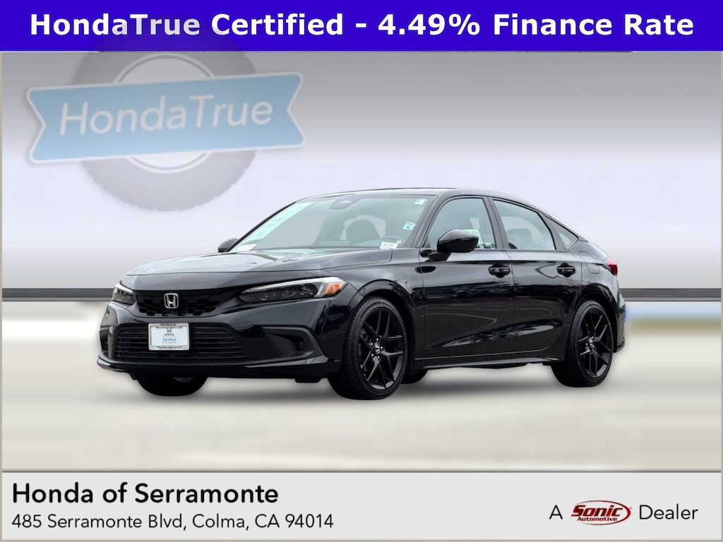 Certified 2024 Honda Civic Sport Hatchback
