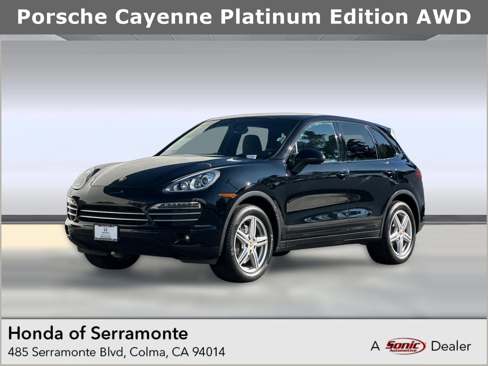 2014 Porsche Cayenne Platinum Edition's photo
