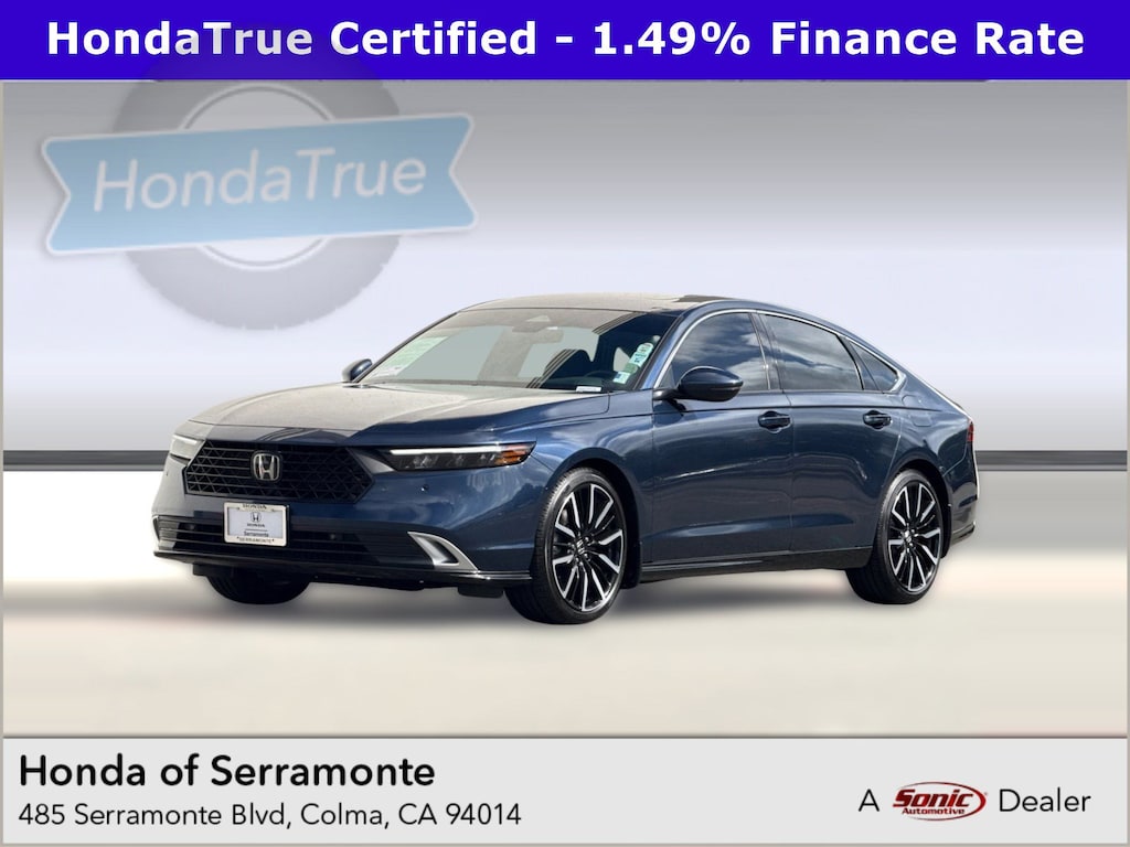 Certified 2024 Honda Accord Hybrid Touring Sedan