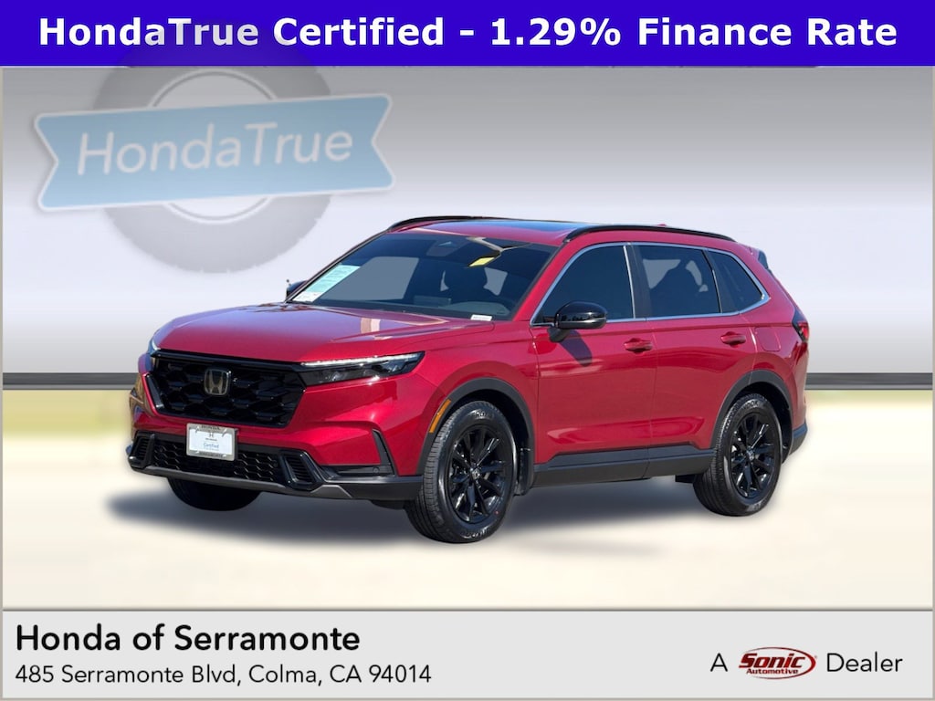 Certified 2024 Honda CR-V Hybrid Sport-L SUV