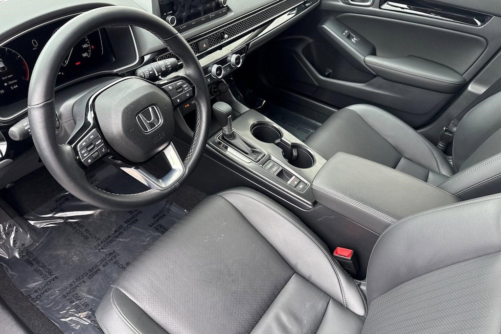 Certified 2024 Honda Civic EX-L Hatchback