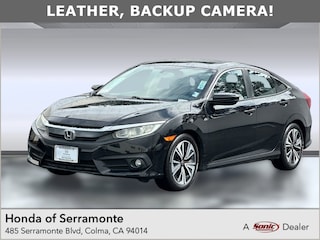 Used 2017 Honda Civic EX-L Sedan serving San Francisco