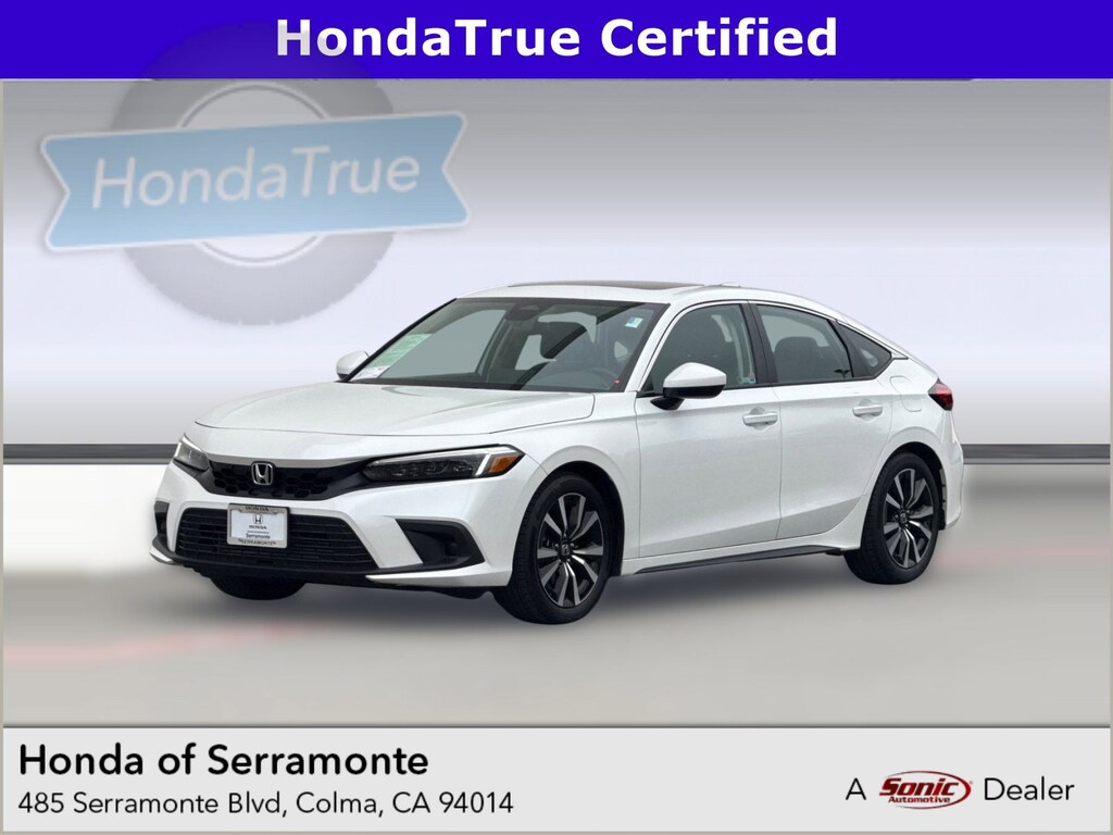Certified 2024 Honda Civic EX-L Hatchback