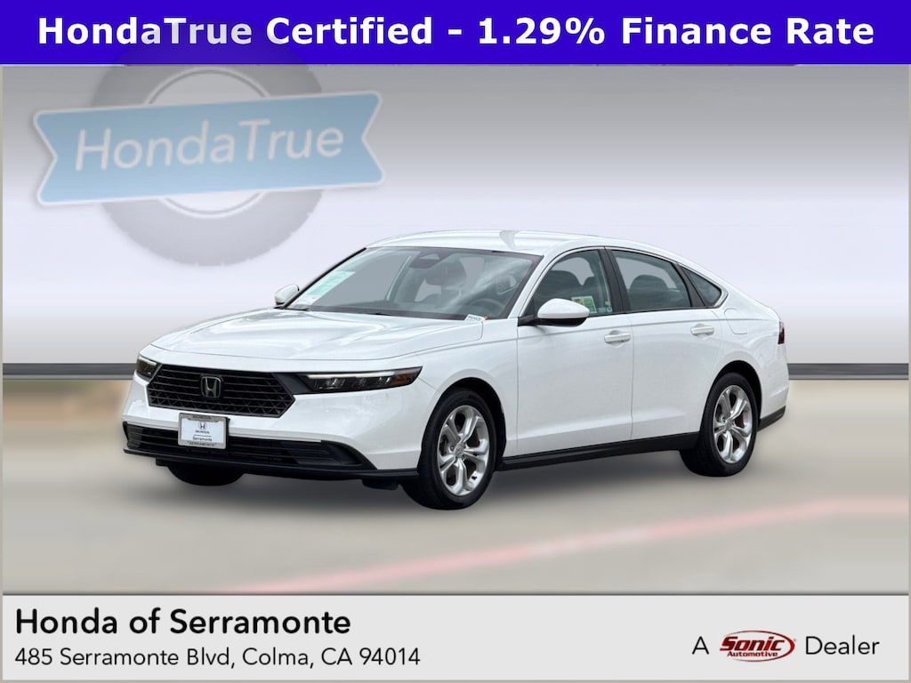 Certified 2023 Honda Accord LX Sedan