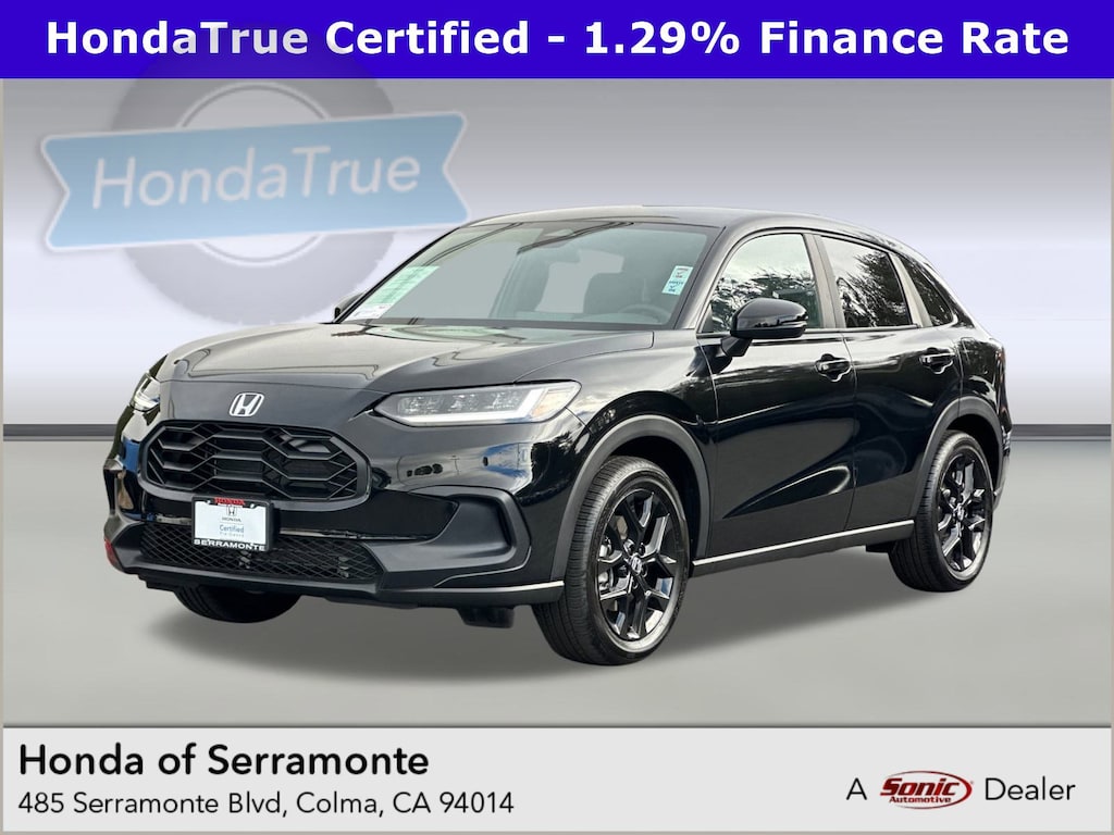 Certified 2025 Honda HR-V Sport SUV