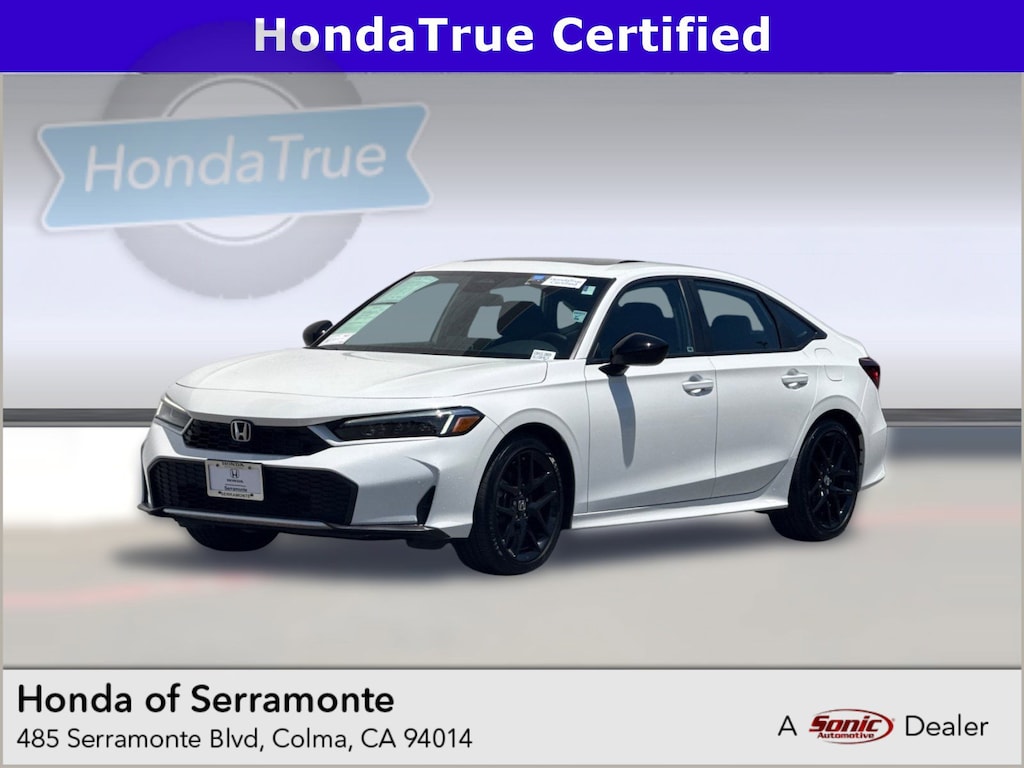 Certified 2025 Honda Civic Hybrid Sport Sedan