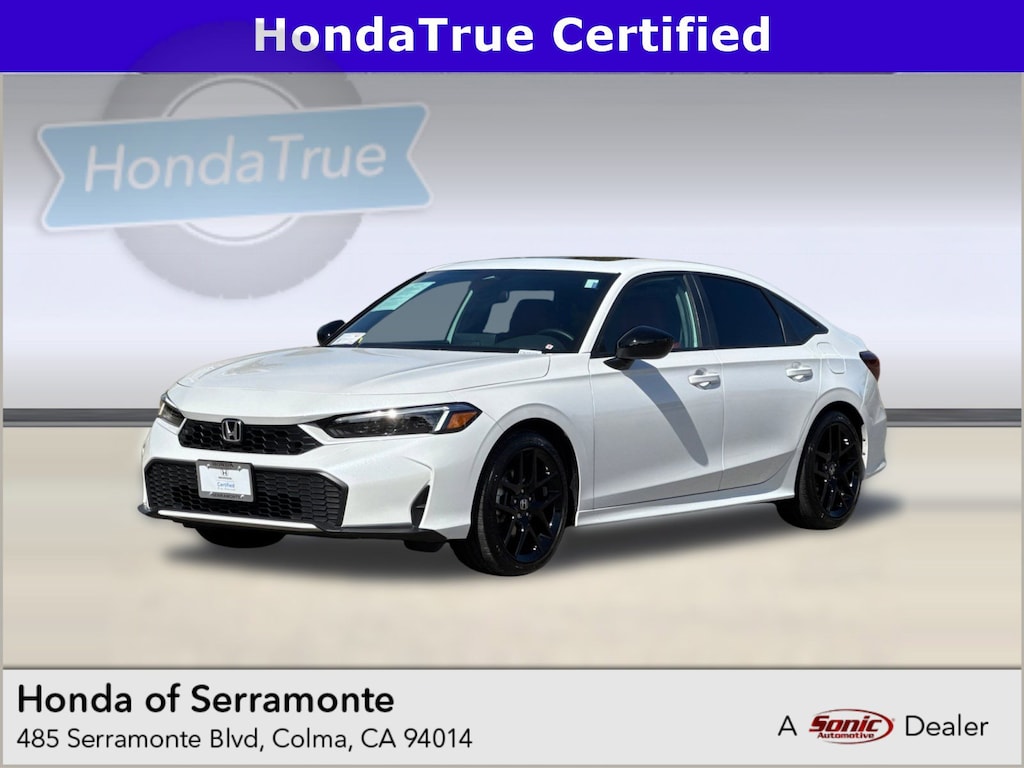 Certified 2026 Honda Civic Hybrid Sport Sedan