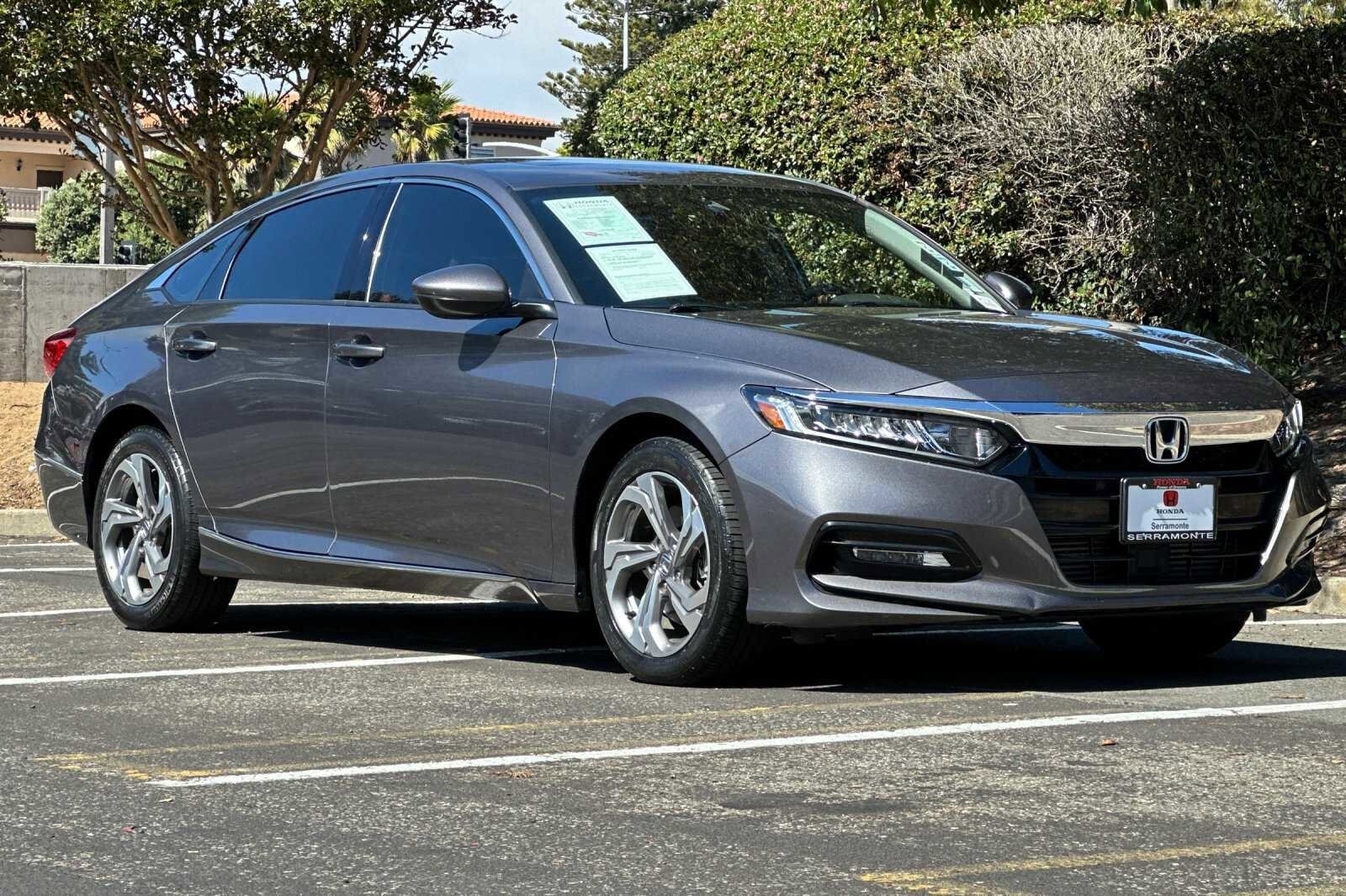 Used 2018 Honda Accord EX-L with VIN 1HGCV2F5XJA017026 for sale in Colma, CA