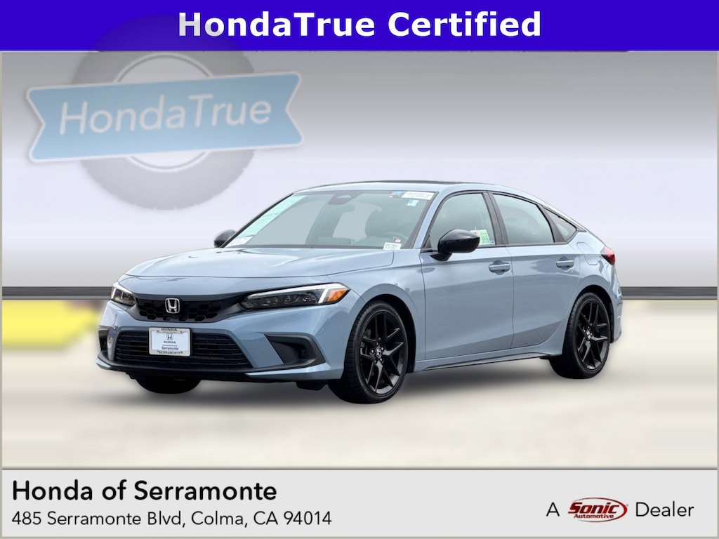 Certified 2024 Honda Civic Sport Hatchback