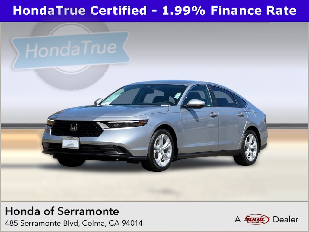 Certified 2025 Honda Accord LX Sedan