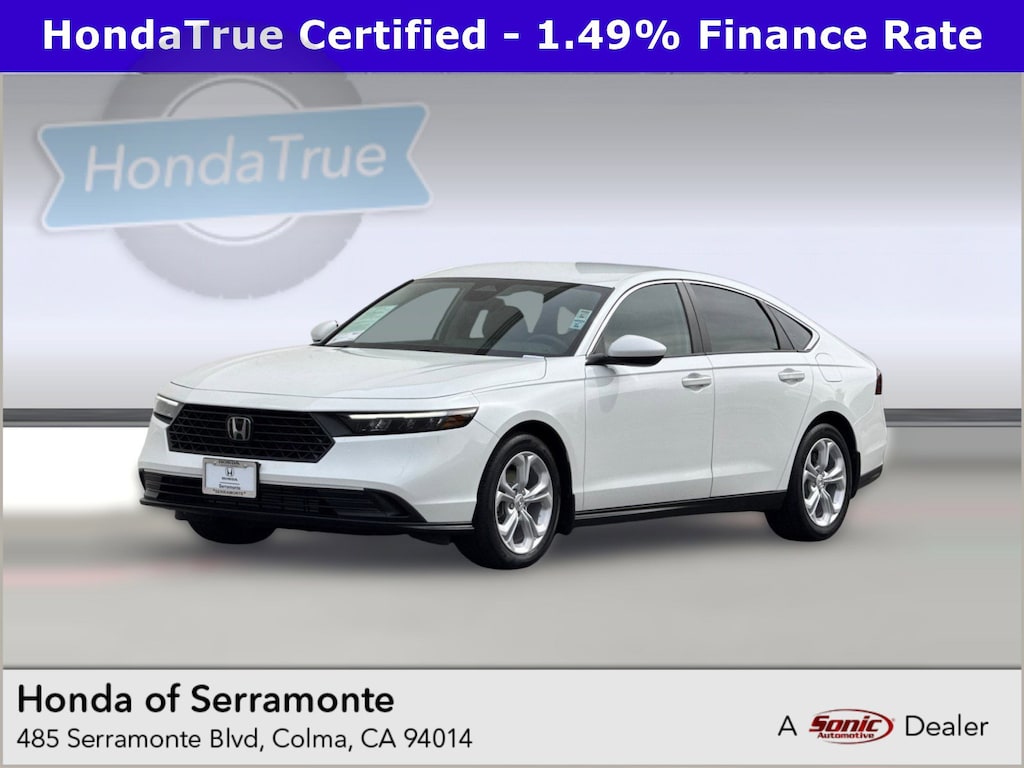 Certified 2023 Honda Accord LX Sedan
