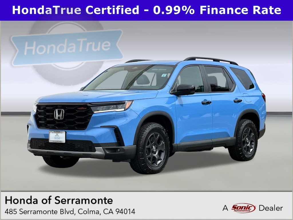 Certified 2025 Honda Pilot TrailSport SUV