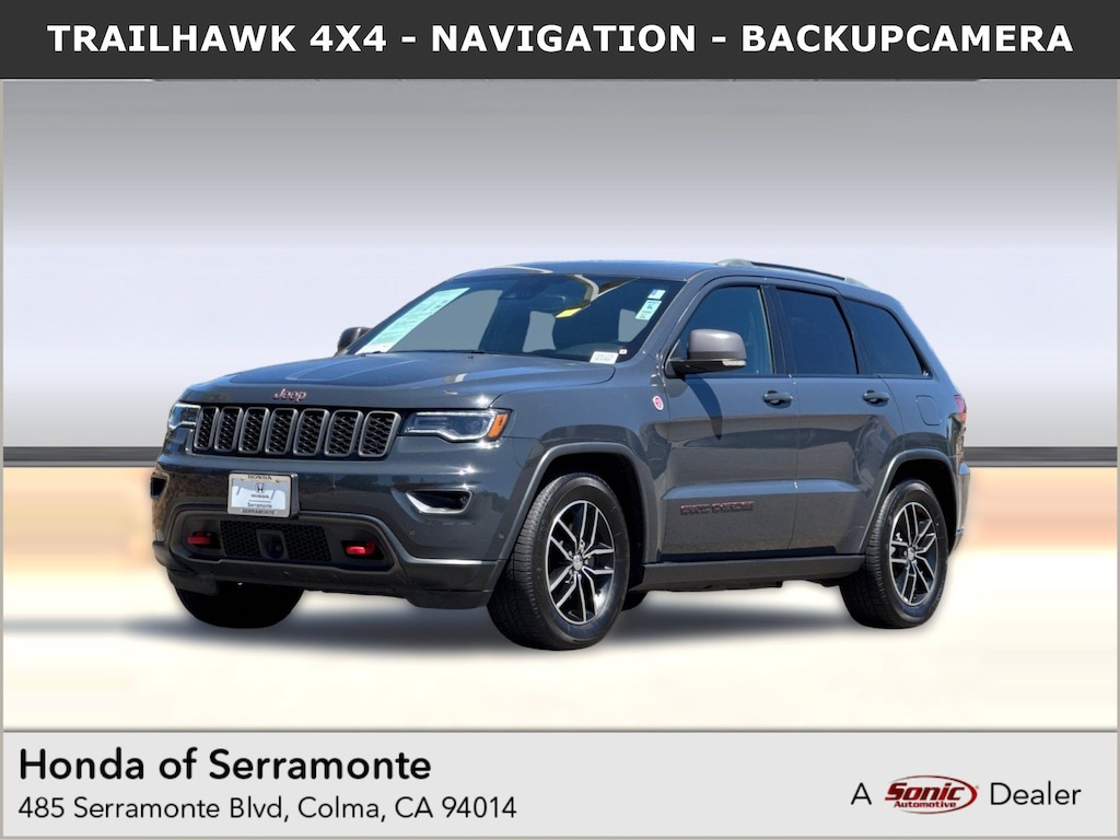 Used 2018 Jeep Grand Cherokee Trailhawk 4x4 SUV