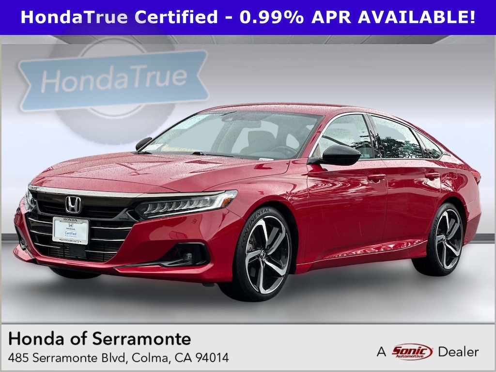 Used 2021 Honda Accord Sport SE 1.5T Sedan