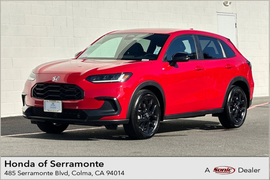 Certified 2025 Honda HR-V Sport SUV