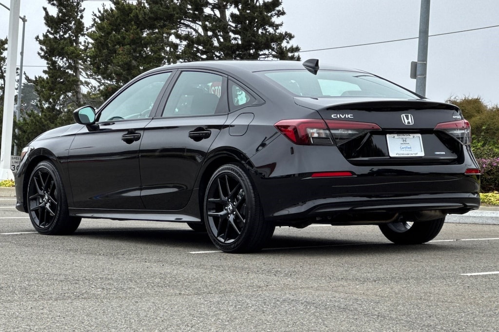 Certified 2025 Honda Civic Hybrid Sport Sedan