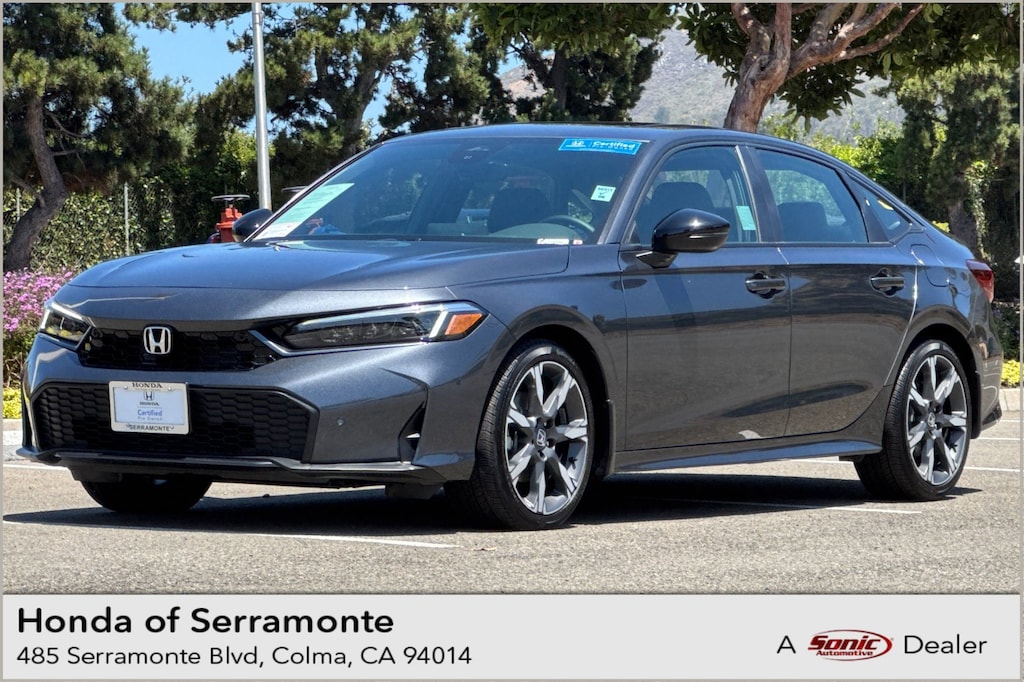 Certified 2026 Honda Civic Hybrid Sport Touring Sedan