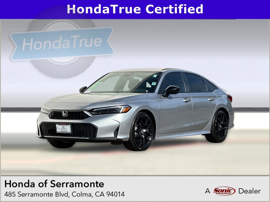 Certified 2025 Honda Civic Hybrid Sport Sedan