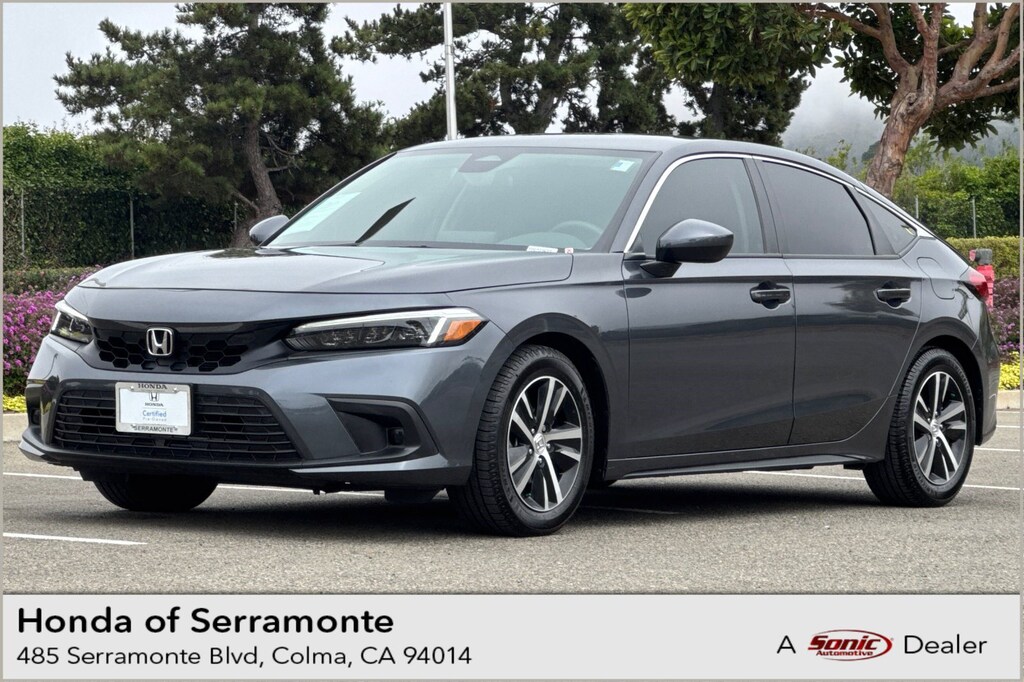 Certified 2023 Honda Civic LX Hatchback