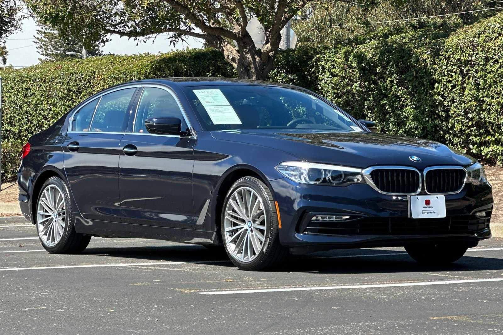 Used 2018 BMW 5 Series 530e with VIN WBAJA9C53JB034076 for sale in Colma, CA