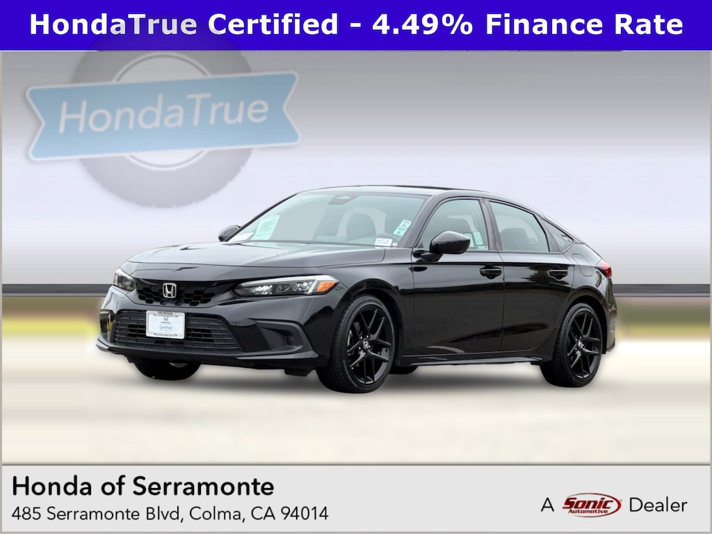 Certified 2024 Honda Civic Sport Hatchback