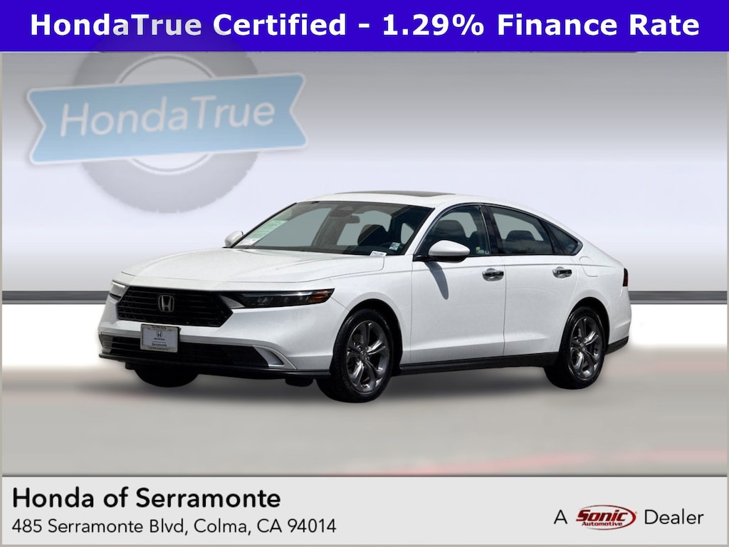 Certified 2023 Honda Accord EX w/BSI Sedan