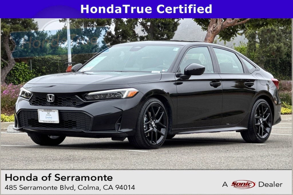 Certified 2025 Honda Civic Hybrid Sport Sedan