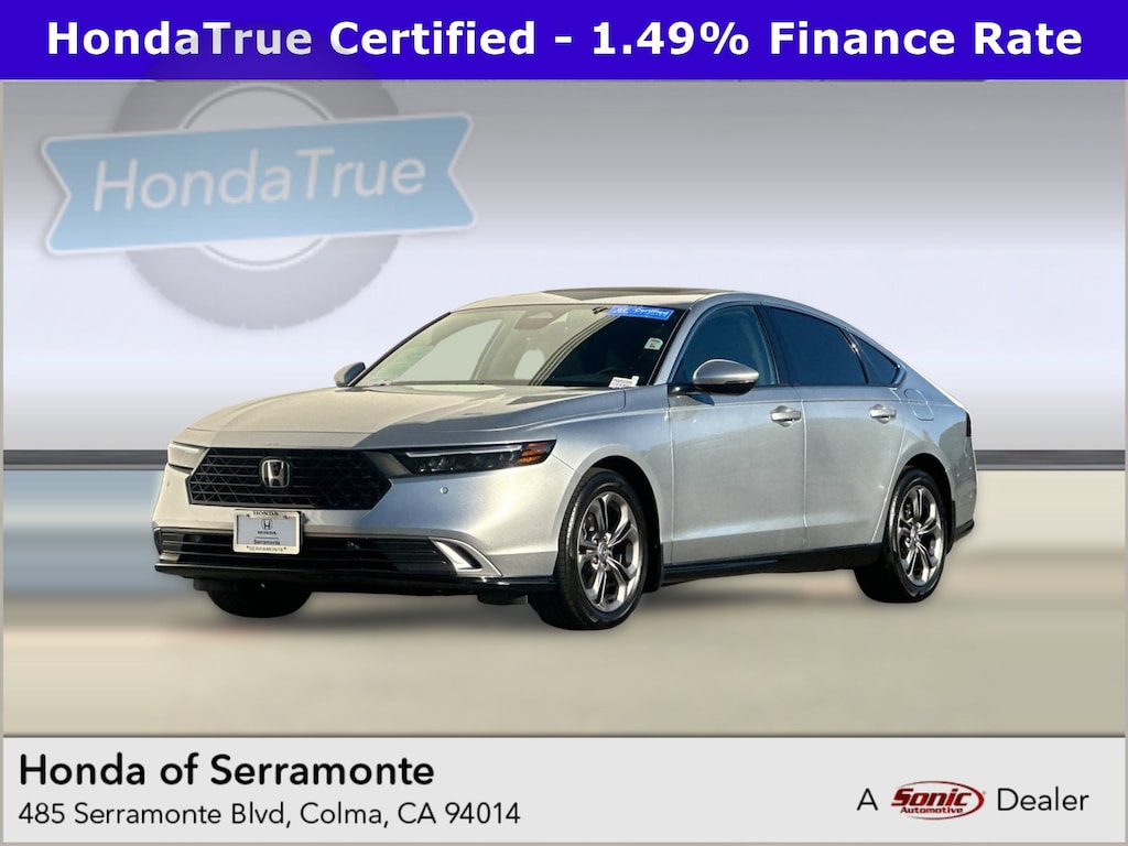 Certified 2025 Honda Accord Hybrid EX-L Sedan