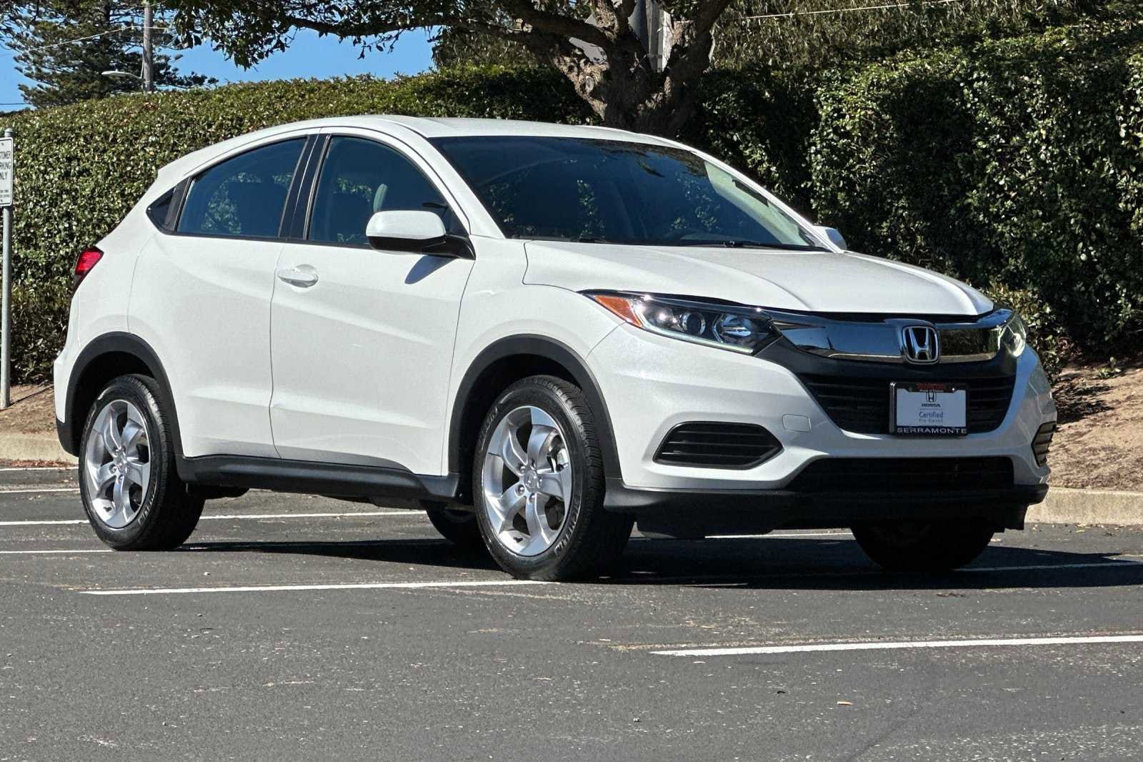 Certified 2022 Honda HR-V LX with VIN 3CZRU5H31NM700969 for sale in Colma, CA