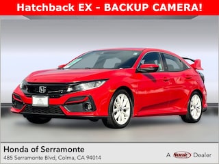 Used 2020 Honda Civic EX Hatchback serving San Francisco