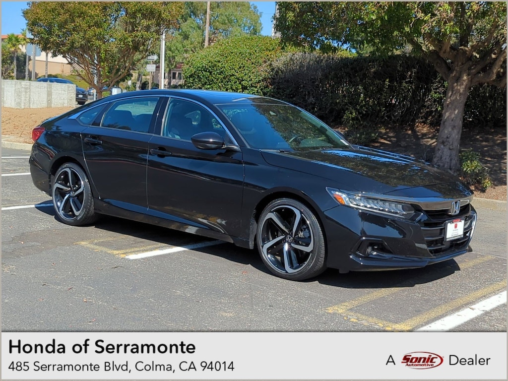 Certified Used 2021 Honda Accord Sport 2.0T For Sale in Walnut Creek