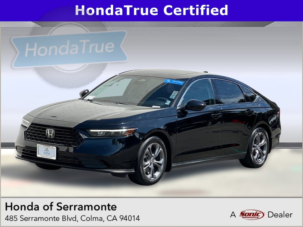 Certified 2023 Honda Accord EX w/BSI Sedan