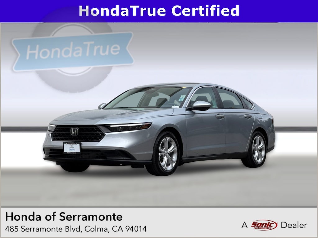 Certified 2025 Honda Accord LX Sedan
