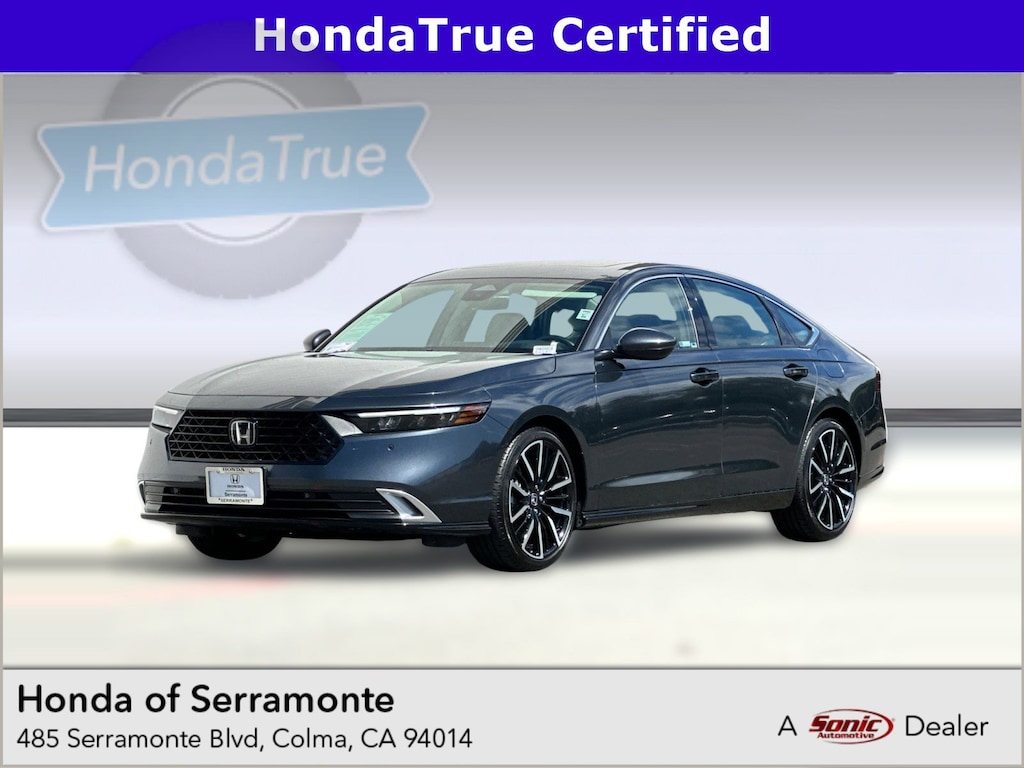 Certified 2024 Honda Accord Hybrid Touring Sedan